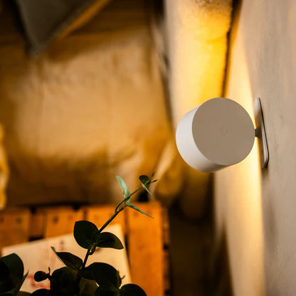 Led Wall Lamp Touch Control Remote 360 Rotatable USB Recharge Wireless Portable Night Light For Bedroom Reading Lamp